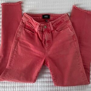 PAIGE Coral Hoxton Jeans Size 24